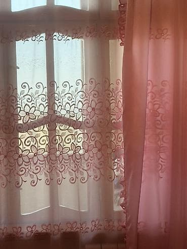 İşlənmiş, Satin Pərdə, rəng - Çəhrayı, Ünvandan götürmə — 4