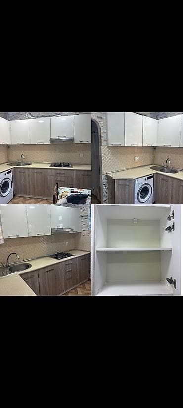 Akril metbex mebeli 6 ay istifade olunub. 280/170 ölçüdedir üstünde — 1
