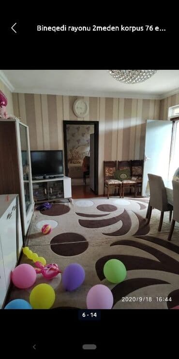bineqedi dsq kiraye ev: Binəqədi qəs. 3 otaqlı, 93 kv. m, Kredit yoxdur, Orta təmir — 10