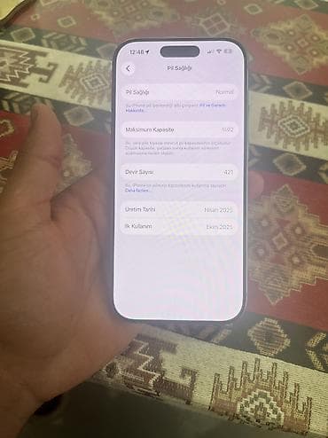 micro usb kabel: IPhone 16 Pro, 256 GB, Natural Titanium, Face ID — 7