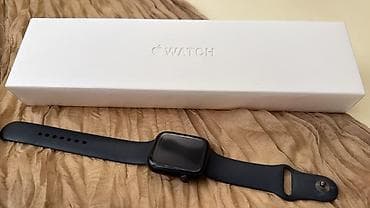 İşlənmiş, Smart saat, Apple, Suya davamlı, rəng - Qara