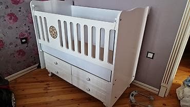 Beşiklər: Oğlan və qız üçün, Dördbucaq, Beşik, Dəstsiz, Matrassız, Yellənmə mexanizmsiz — 1