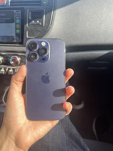 IPhone 14 Pro, 128 GB, Deep Purple, Simsiz şarj, Face ID