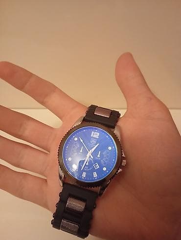 Ювелирные изделия: Наручные часы, Tag Heuer, цвет - Голубой — 3