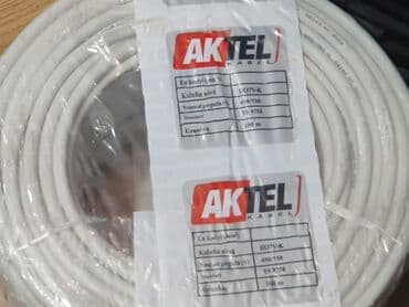 4 luk kabel qiymeti: AkTel kabel 3×4 100 metresi 200 azn Prysmian kabel 3×2,5 100 metresi — 1