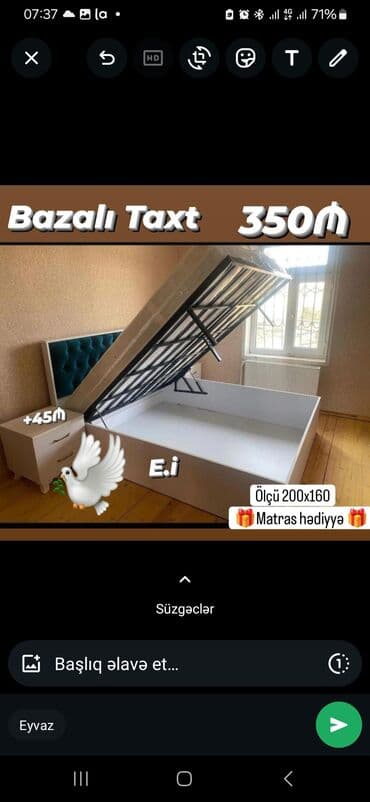 demir yataq: Carpayı bazalı — 1