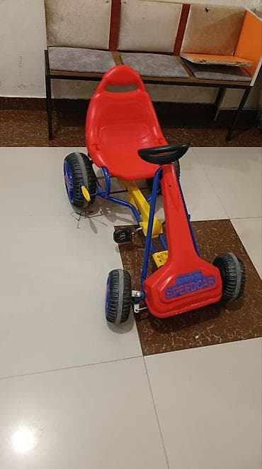 Dunyada 3 denedir nadir tapintidir. Uşaq pedallı qa-cart