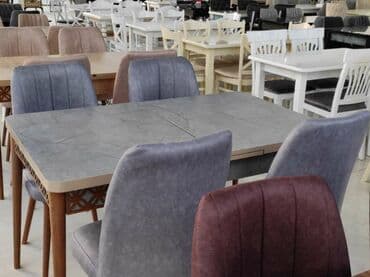 Masa və oturacaq dəstləri: 🇹🇷Türk istehsalı Möhtəşəm ✨✨ Kuxna üçün stol stul dəsti 4 stul 1 — 4