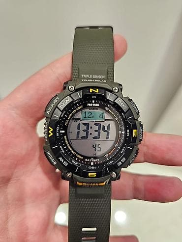 Şəxsi əşyalar: Qol saatı, Casio, rəng - Yaşıl — 3
