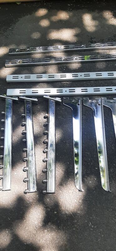 купить профессиональную кофемашину в баку: Vitrin aksesuarlari. uzunlugu - 240sm, bir ededi 8m. texmini 25 eded — 8