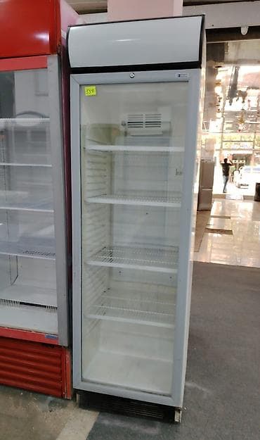 soyuducuları: Vitrin tipli ticarət soyuducusu - Şüşə qapılı, tək qapı - Daxildə 4 — 1