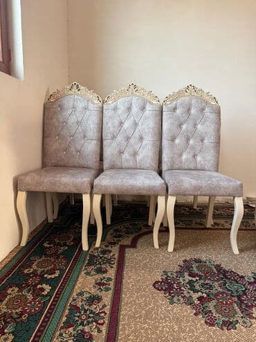 kamp stul: Mətbəx üçün, Yeni, Qatlanmayan, rəng - Boz Stul — 4