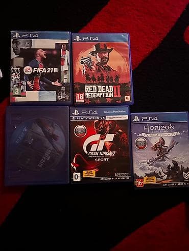 yeni soyducu: Ps4 slim plomb 1tb online baglantili cox az istifade olunub 5disk yeni — 3