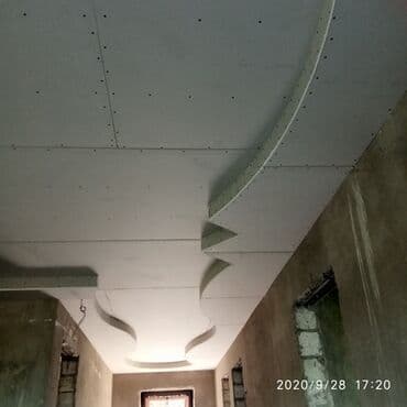 Укладка плитки: Dizayn ofis ev bağ mənzil tavanlarin yigilmasi divar pol — 7