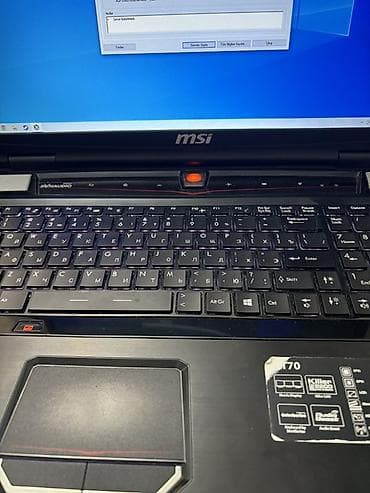 Msi oyun nootbuku GTX 1060 6gb 16gb ram 500gb ssd 1tb hardisk intel i7