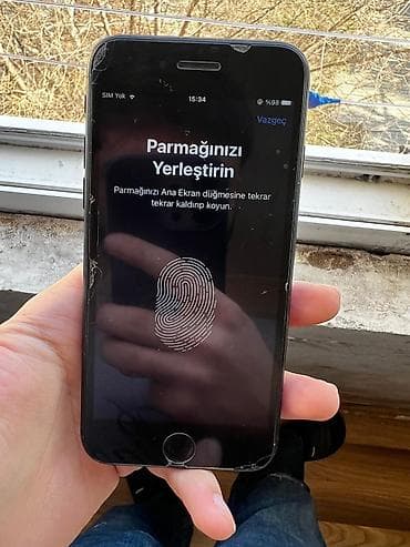 apple telefonlar: IPhone 7, 32 GB, Qara, Barmaq izi — 4