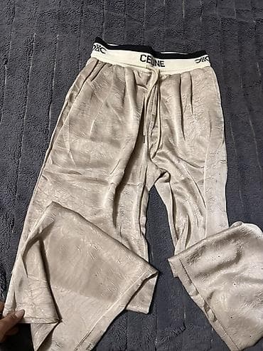 banan şalvar: CELINE markalı ipəkə bənzər parça şalvar
Giynilmeyib Hec — 2