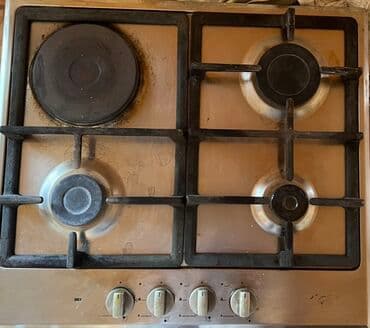 4 gozlu qaz peci kontakt home: Plitə Qarışıq, 4 gözlü — 1