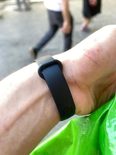 Zərgərlik əşyaları: İşlənmiş, Smart qolbaq, Xiaomi, Bildirişlər, rəng - Qara — 5