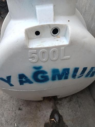 Все для дома и сада: Бак, Пластик, 500 л. л, Б/у, Самовывоз — 3