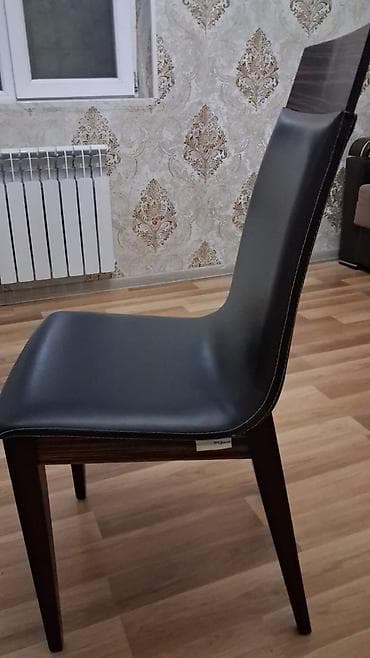 Masalar: Mətbəx üçün, Qatlanmayan, rəng - Qara Stul — 3