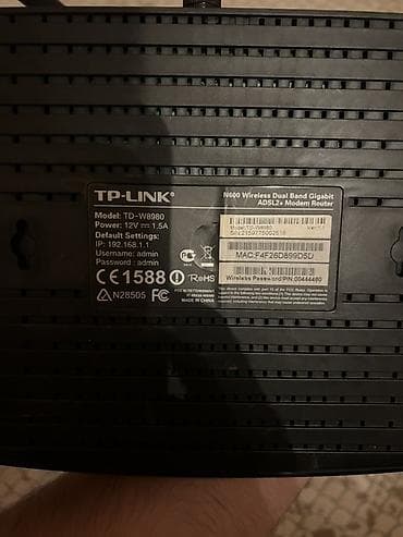 modem satilir: TP-Link TD-W8980 N600 Wireless Dual Band Gigabit ADSL2+ Modem Router — 3