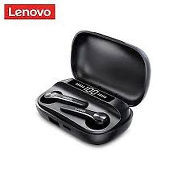 lenovo log: Kateqoriya: Qulaqlıqlar Brend: Lenovo Model: QT81 black Təsvir — 1