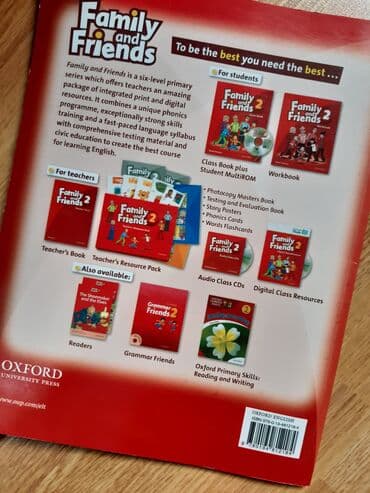 ereb dili tercume: Family and Friends 2 Oxford. Işlenmemiş, yaxsı halda Ingilis dili — 2