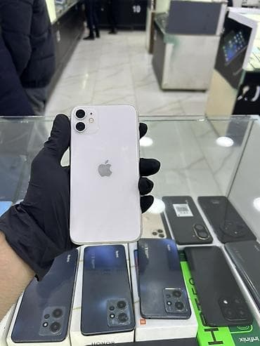 iphone 14 telefon: IPhone 11, 64 GB, Ağ, Face ID — 1