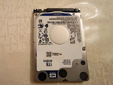 Daxili Sərt disk (HDD) Western Digital (WD), 1 TB, 5400 RPM, 2.5"