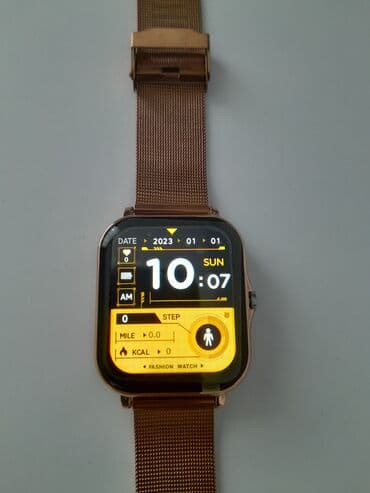 super zeng: Yeni, Smart saat, Smart, rəng - Qızılı — 4