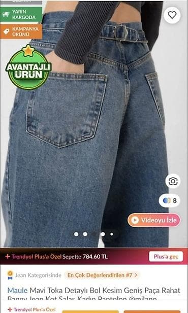 savis krem terkibi: Maule qadın cins şalvar – baggy/relaxed fit.Maule jean firmasinin — 6