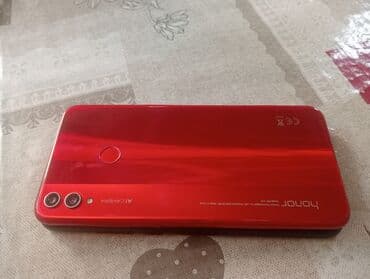 xama çəkən: Honor 8X, 64 GB, rəng - Qırmızı, Barmaq izi — 1