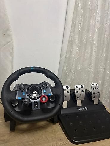 logitech dfgt: Logitech G29 Driving Force sükan və pedal dəsti - 900° fırlanma — 1