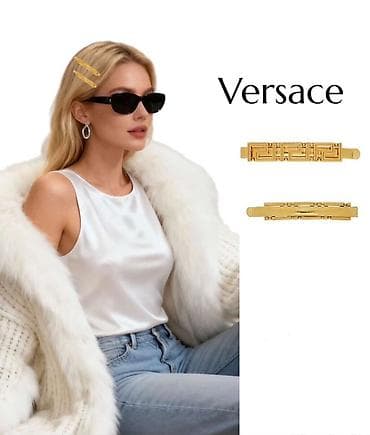 Versace qadın saç sancaqları – 2 ədəd dəst - Brend: Versace - Model