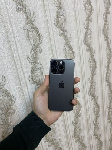 IPhone 15 Pro, 128 GB, Black Titanium, Face ID