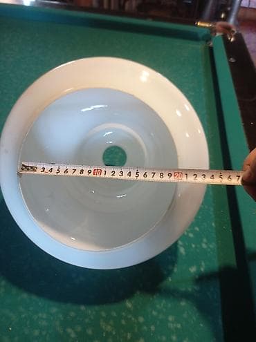 Освещение: Şüşə plafon – qədimi gecə lampası ücün kiçik razmerlə barter də — 4