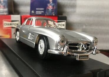metbex tavan modelleri: Коллекционная модель Mercedes-Benz 300SL Coupe W198 Silver 1954 — 10
