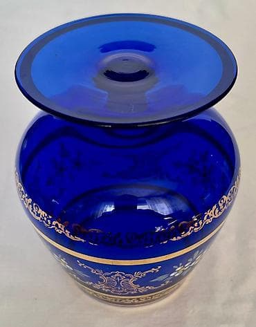 dibcek qablari: Qədəhlər, rəng - Göy, Şüşə, 6 ədədli dəst, 250 ml — 5