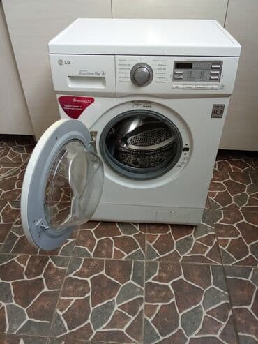 qurudan: Paltaryuyan maşın LG, 6 kq, İşlənmiş, Avtomat, Qurutma var, Pulsuz çatdırılma — 2