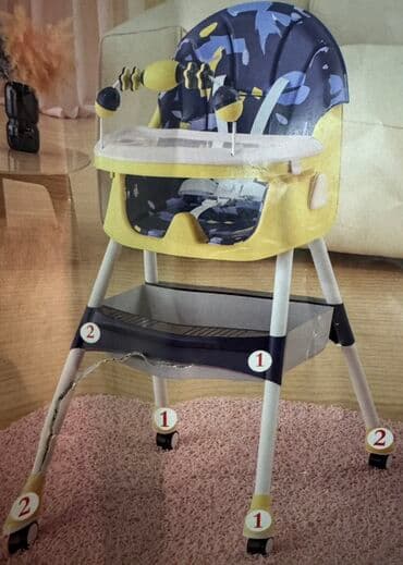 oyuncu oturacağı: Təkərli qidalanma oturacaq Qidalanma üçün yeni oturacaq 1 dəfədə — 2