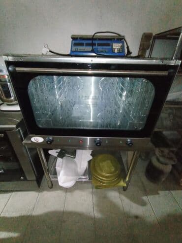 konveksiyon bişirmə sobası qiyməti: Pizza, Çörək, Yemək üçün, Elektrik, 4 mərtəbəli — 5