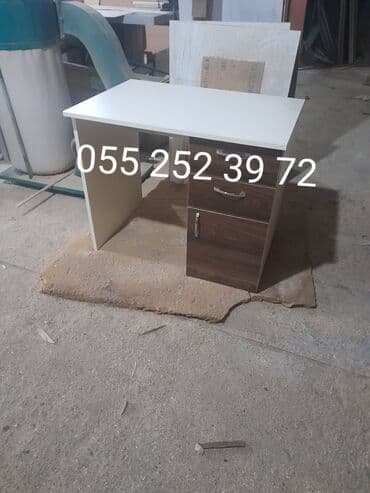 komputer alışı: Kompüter masası, Yeni, Açılmayan, Laminat, Dördbucaq masa — 2