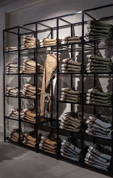 открытая вешалка для одежды: Açıq dolab vitrini, Yeni, Pulsuz çatdırılma — 3