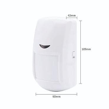 deus detektor: RF 433 Məhsul Növü PIR Sensoru aşkarlama diapazonu 12M 110 dərəcə — 5