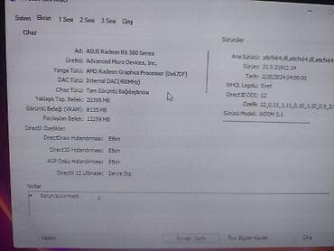 videokart 2gb: I5 6500 24gb ram Rx580(8gb) Whatsappdan yazin zeng elemeyin. Qiymete — 4