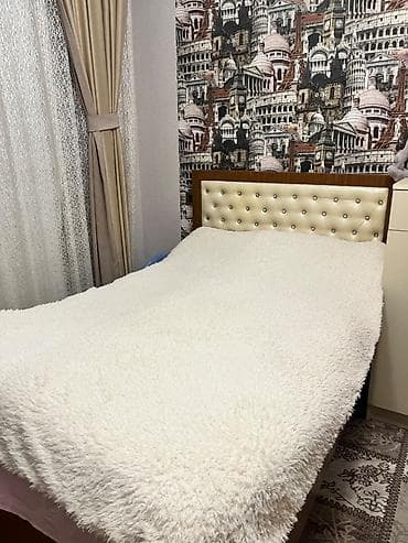 Matraslar: İşlənmiş, İkinəfərlik çarpayı, Matras ilə, Azərbaycan — 1