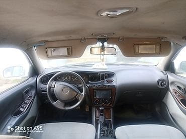 Daewoo Leganza sedan - Kuzov: 4 qapılı sedan, gümüşü rəng - Nömrə — 4