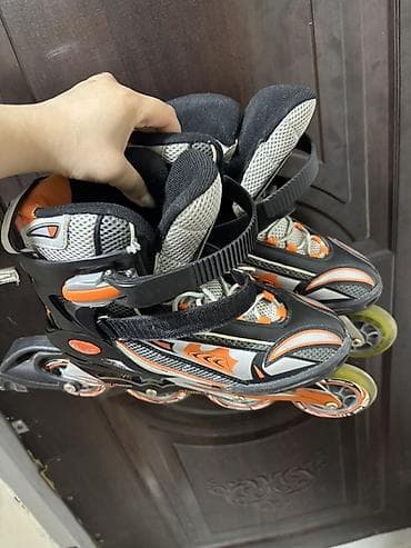 rolik: Inline skeyt (roller skates) – tənzimlənən ölçülü, 4 təkərli model - — 1