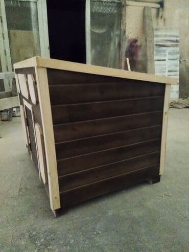 домик для большой собаки: Taxta it evi – əl işi - Material: tam ağac (lövhə), möhkəm karkaslı — 3